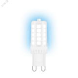 Лампа светодиодная LED 3.5 Вт 460 лм 4100К AC185-265В G9 капсула нейтральный керамическая Black 107009205 GAUSS
