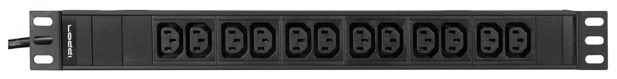 Блок распределения питания PDU Ippon Basic 1 U 1546798 IPPON
