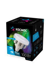 Лампа светодиодная LED 100Вт 220В E40 D186х228 6500К дневной 9200 Лм KHWLED100WE4065 Космос