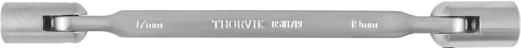 Ключ гаечный карданный, 17х19 мм 053553 Thorvik