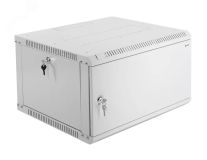 Шкаф телекоммуникационный настенный разборный 6U (600х520) дверь металл ШРН-Э-6.500.1 ЦМО