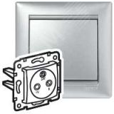 VALENA Розетка TV-FM-SAT 14dB проходная алюминий 770137 Legrand