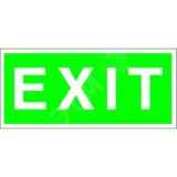 Знак безопасности BL-3015A.E25''EXIT'' a12968 Белый свет