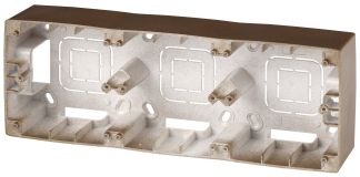 Коробка наклад. монтажа 3 поста, Эра12, бронза 12-6103-13 Б0043187 ЭРА