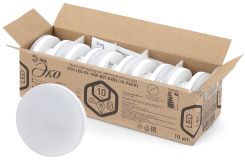 Лампа светодиодная ECO LED GX-10W-840-GX53 (10-PACK) (диод таблетка 10Вт нейтр GX53) (10/100/4800) Б0036550 ЭРА