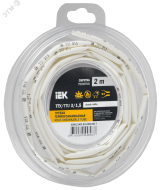 Трубка термоусадочная ТТУ нг-LS 3/1,5 белая (2м/упак) IEK UDR12-003-D15-002-K01-T IEK
