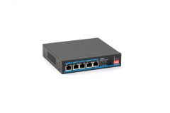 Коммутатор неуправляемый, бесперебойный SKAT 5 портов, PoE+, 1xSFP+, 65 Вт. 4086 Бастион