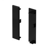 Заглушка PLINTUS-H55 BLACK  (Arlight, Пластик) 046162 Arlight