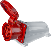 Розетка NCA-SR135-63-380 стационарная наружная 63А 3P+N+PE IP54 23187 Navigator Group