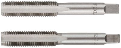 Метчики метрические, легированная сталь, набор 2 шт М12х1.25 мм 70849 FIT