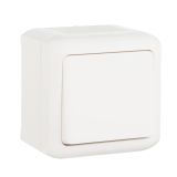 Quteo Кнопка 1 клавиша IP44 наружный белая 6А 782305 Legrand