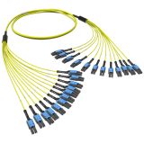 Сборка оптическая разветвительная 24ОВ 9/125 OS2. 12хLC-UPC Dupleх Uniboot/12хLC-UPC Dupleх Uniboot. 10м RNFLL24S10 DKC