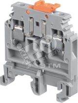 Клемма винтовая 4мм.кв. с разъединителем M4/6.SNBT 1SNA115987R0100 TE Connectivity (Entrelec,Tyco)