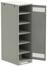 Шкаф LINEA B (пустой) 2000х600х950мм металлическая дверь серый LB35-20H69-M ITK