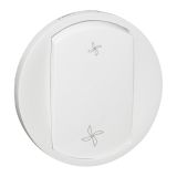 Клавиша вентиляции белая 068061 Legrand