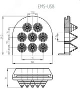 Кабельный ввод EMS-US8 EMS-US8 Elbox