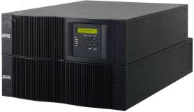 Источник бесперебойного питания Online VRT-10K 10000 ВА/9000 Вт фазы 1/1 без АКБ Rack Schuko 587803 Powercom