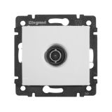 VALENA Розетка телевизионная TV звезда в рамку белая 1.5дБ 774429 Legrand/Daccord