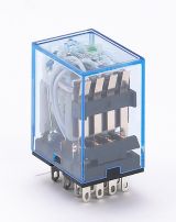 Реле промежуточное 4 контакта с индикацией LED 3А 24В DC ПР-102