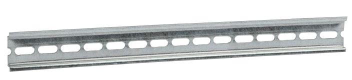 DIN-рейка оцинкованная, перфорированная 600 мм (50/2000) Б0036465 ЭРА
