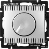 VALENA Светорегулятор поворотный 1000Вт алюминий 770260 Daccord/Legrand