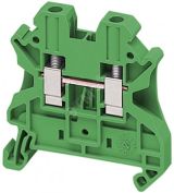 Клеммник винтовой проходной 4мм.кв 2 точки подключения NSYTRV42GN Schneider Electric