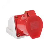 Розетка кабельная 16А 3Р+N+Е IP44 на поверхность 380В ps-115-16-380 EKF