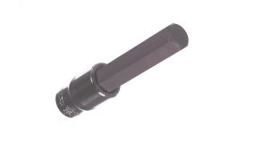 Насадка торцевая 1/2''DR с вставкой-битой шестигранной, Н5, 100 мм 055731 Ombra