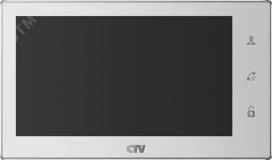 Монитор домофона цветной с технологией Touch Screen для управления OSD CTV-M4706AHD W (белый) CTV