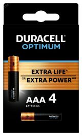 Элемент питания ААА алкалиновые 1,5v 4 шт. LR03-4BL 5014062 Optimum Б0056021 Duracell