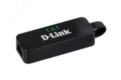 Адаптер сетевой 1 порт RJ-45 10/100/1000 Мб/с, разъем USB Type-A 139864 D-Link