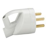 Вилка силовая 2К+З 20А боковой выход 055002 Legrand