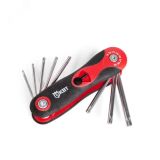 Набор раскладных ключей TORX в рукоятке НТКомплект-08 80958 КВТ