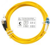 Шнур оптический duplex 7м LC-FC 9/125 sm LSZH 8328c Cabeus