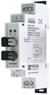 Коммуникационный модуль KB-0552 KB-0552, Конвертер TCL2 (RS-485) / MM оптическое волокно TXN 105 52 TECO