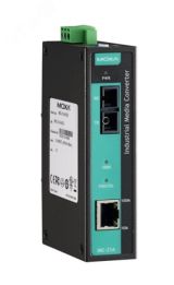 Медиаконвертер 10/100BaseT(X) to 100BaseFX media converter, single mode, SC IMC-21A-S-SC MOXA
