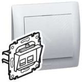 Galea Life Розетка RJ45 кат.6 UTP 2 выхода 775823 Legrand