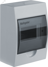 Бокс распределительный навесной ЩРН-П NSS-DBW-6-WH-IP41 29118 Navigator Group