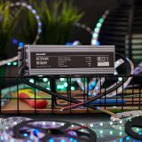 Источник питания 110-220 V AC/12 V DC 8,5 А 100 W с проводами влагозащищенный (IP67) 200-100-2 REXANT