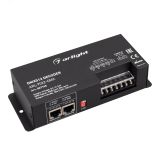 Декодер ARL-7022-DMX (12-24V, 4x8A, DMX512, XLR3) (ARL, IP20 Металл, 2 года) 027145 Arlight