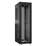 Шкаф серверный 52U 800х1200 передняя дверь: двустворчатая глухой металл IP51. задняя дверь: двустворчатая глухой металл IP51. боковые панели: перфорированные. цвет: черный RAL9005  EX 8252.9552 SYSMATRIX
