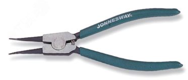 Щипцы прямые для стопорных колец с ПВХ рукоятками, разжим, 180 мм, 10-40 мм 047014 Jonnesway