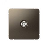 ARTGALLERY TV ТВ розетка оконечная 1DB, механизм, мокко GAL000691 Systeme Electric