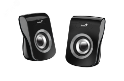 Колонки компьютерные Geinus SP-Q180, 2.0, 2 x 3W RMS, USB, серый 31730026400 Genius