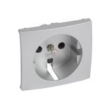 VALENA Лицевая панель розетки алюминий 770257 Legrand/Daccord
