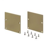 Заглушка SL-LINE-5050-LW GOLD глухая (Arlight, Металл) 039984 Arlight