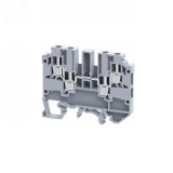 Клемма с 4 конт. 2,5 кв.мм винтовая OptiClip СMC-2,5-QUATTRO-(0,2-4)-I-BU-синий 289794 КЭАЗ