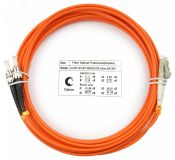 Шнур оптический duplex 7м LC-ST 62,5/125 мм LSZH 8426c Cabeus