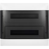 Practibox S Пластиковый щиток Встраиваемый (ЩРв-П) 2X18 Дымчатая дверь 137557 Legrand