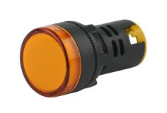 Лампа AD22DS(LED)матрица d22мм желтый 230В Б0045617 ЭРА